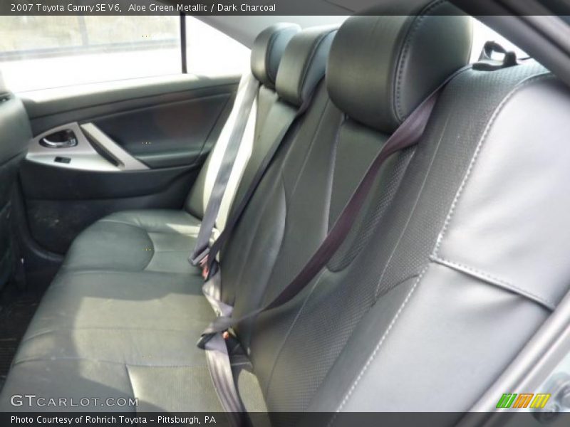 Aloe Green Metallic / Dark Charcoal 2007 Toyota Camry SE V6