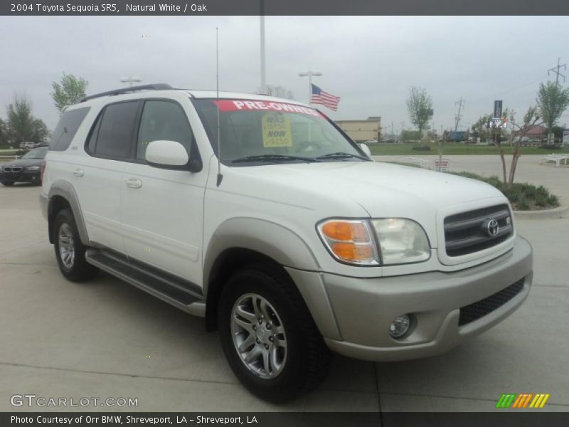 Natural White / Oak 2004 Toyota Sequoia SR5