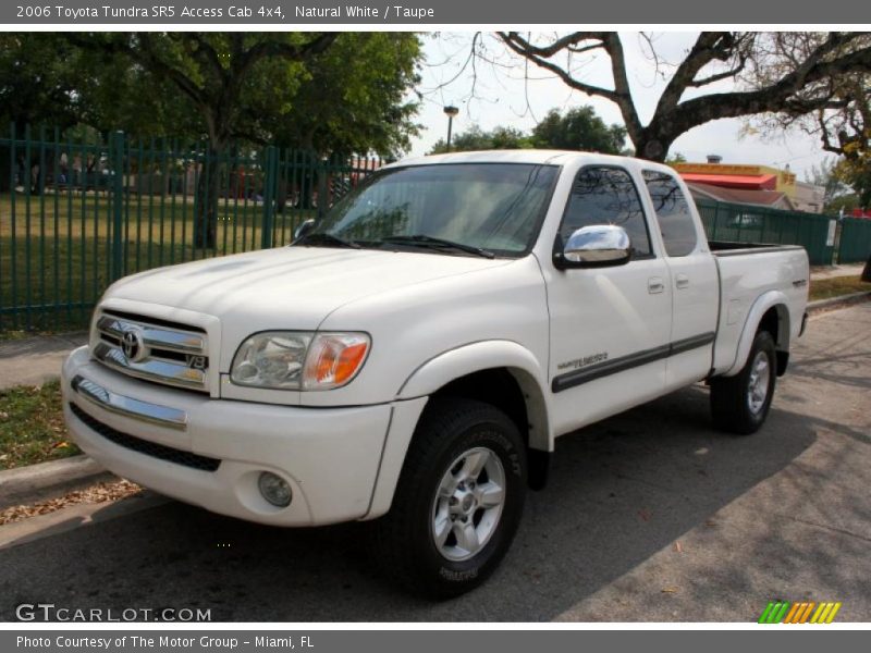 Natural White / Taupe 2006 Toyota Tundra SR5 Access Cab 4x4
