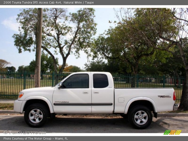 Natural White / Taupe 2006 Toyota Tundra SR5 Access Cab 4x4