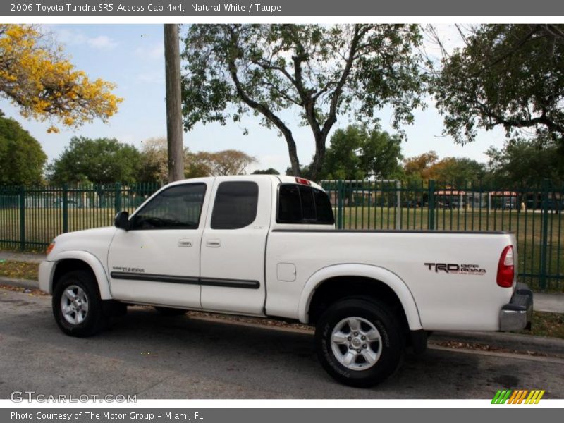 Natural White / Taupe 2006 Toyota Tundra SR5 Access Cab 4x4