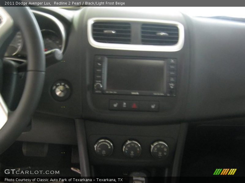 Redline 2 Pearl / Black/Light Frost Beige 2011 Dodge Avenger Lux
