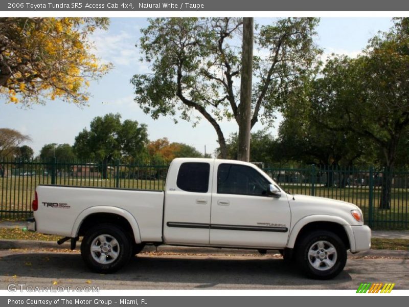 Natural White / Taupe 2006 Toyota Tundra SR5 Access Cab 4x4