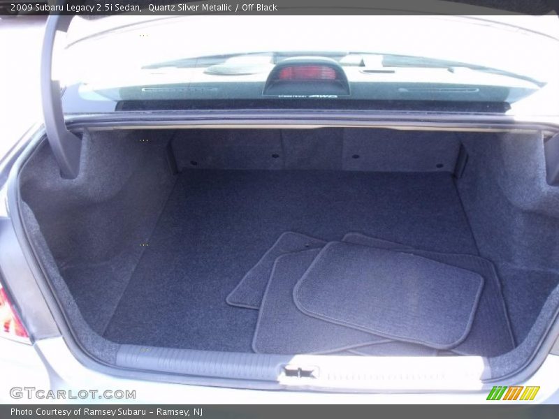 Quartz Silver Metallic / Off Black 2009 Subaru Legacy 2.5i Sedan