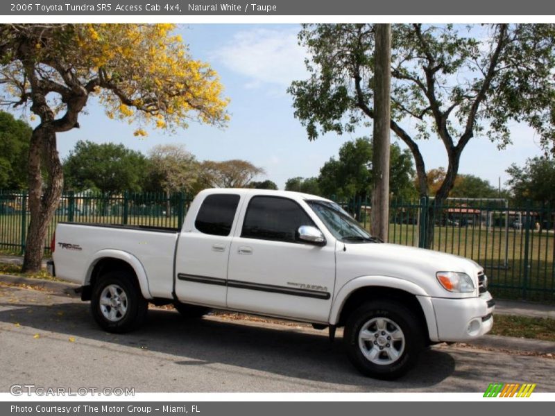Natural White / Taupe 2006 Toyota Tundra SR5 Access Cab 4x4