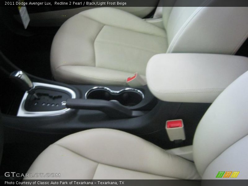 Redline 2 Pearl / Black/Light Frost Beige 2011 Dodge Avenger Lux