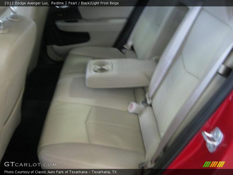 Redline 2 Pearl / Black/Light Frost Beige 2011 Dodge Avenger Lux
