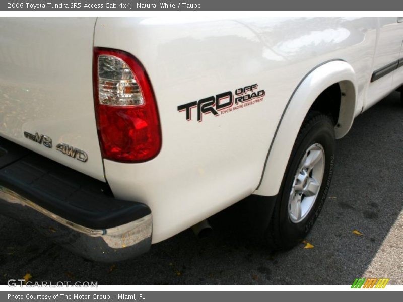Natural White / Taupe 2006 Toyota Tundra SR5 Access Cab 4x4