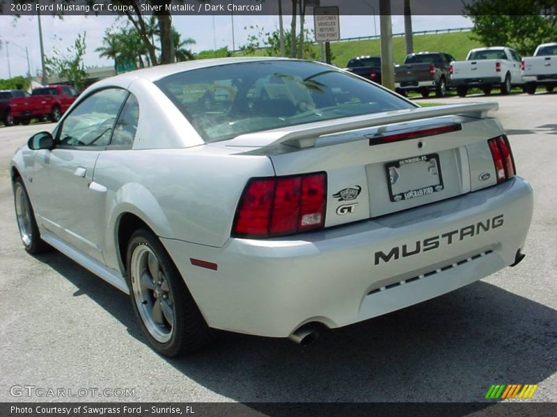 Silver Metallic / Dark Charcoal 2003 Ford Mustang GT Coupe