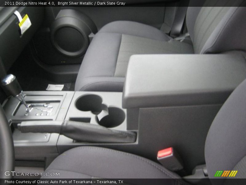 Bright Silver Metallic / Dark Slate Gray 2011 Dodge Nitro Heat 4.0