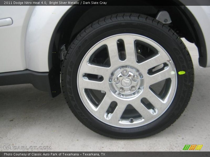 Bright Silver Metallic / Dark Slate Gray 2011 Dodge Nitro Heat 4.0