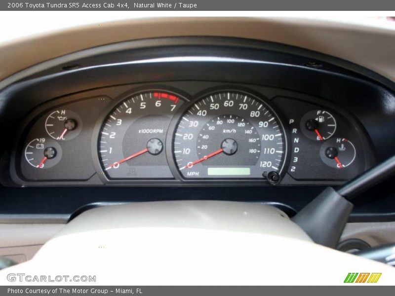Natural White / Taupe 2006 Toyota Tundra SR5 Access Cab 4x4