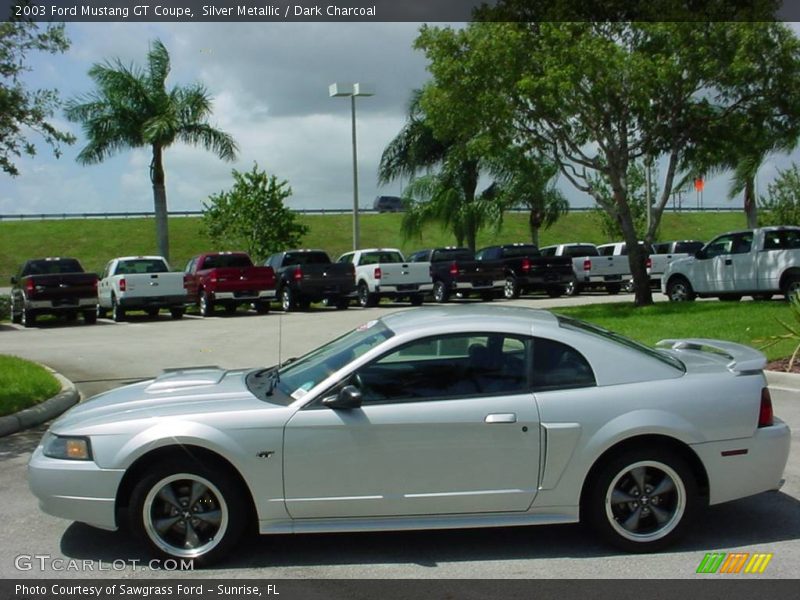 Silver Metallic / Dark Charcoal 2003 Ford Mustang GT Coupe