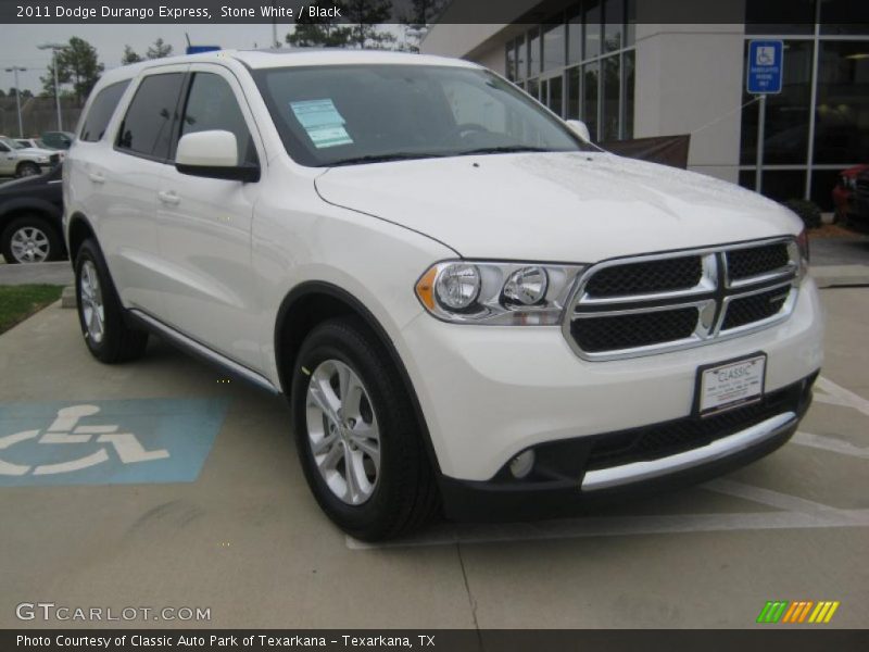 Front 3/4 View of 2011 Durango Express