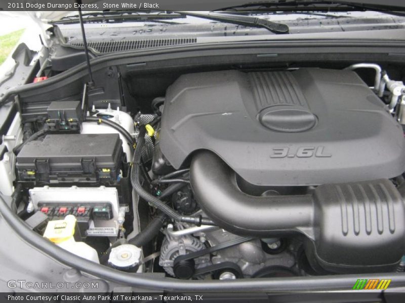 2011 Durango Express Engine - 3.6 Liter DOHC 24-Valve VVT Pentastar V6
