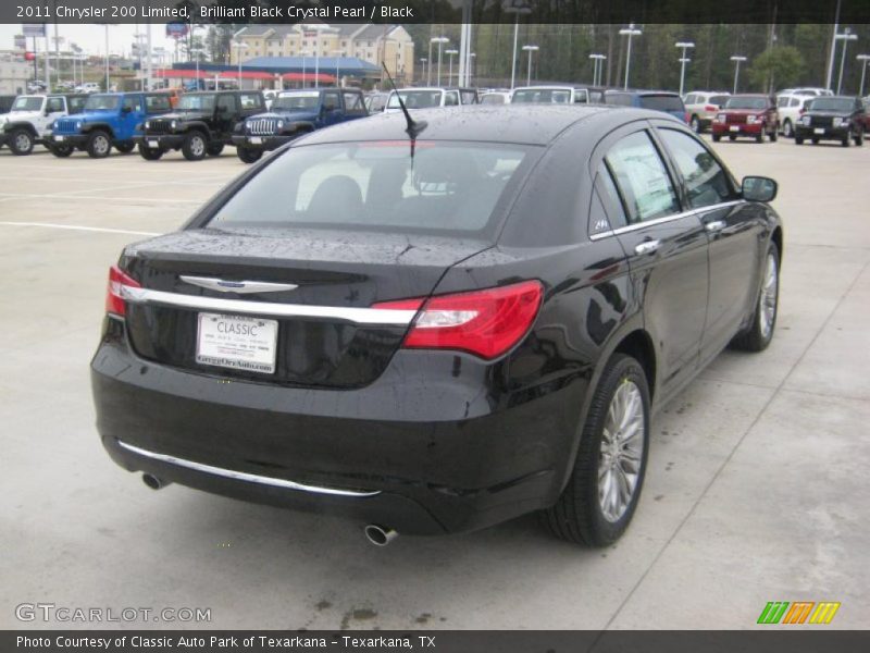  2011 200 Limited Brilliant Black Crystal Pearl