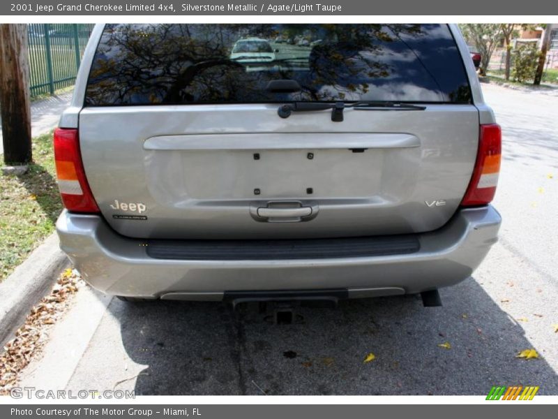 Silverstone Metallic / Agate/Light Taupe 2001 Jeep Grand Cherokee Limited 4x4
