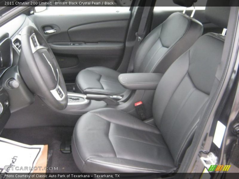  2011 200 Limited Black Interior