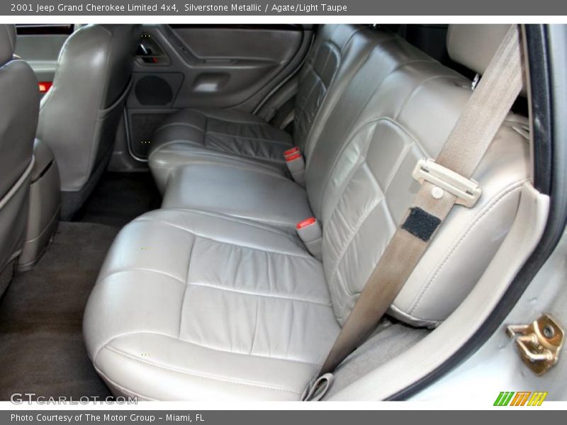 Silverstone Metallic / Agate/Light Taupe 2001 Jeep Grand Cherokee Limited 4x4