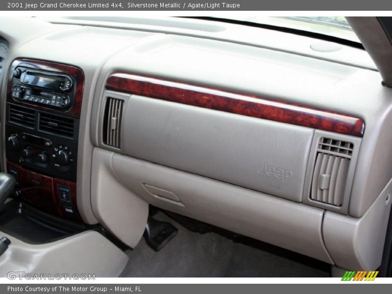 Silverstone Metallic / Agate/Light Taupe 2001 Jeep Grand Cherokee Limited 4x4