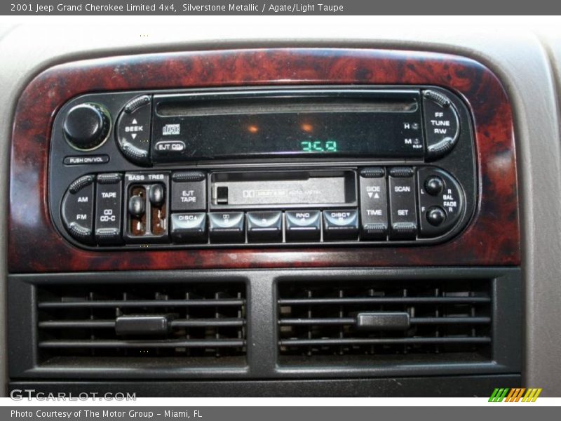 Silverstone Metallic / Agate/Light Taupe 2001 Jeep Grand Cherokee Limited 4x4