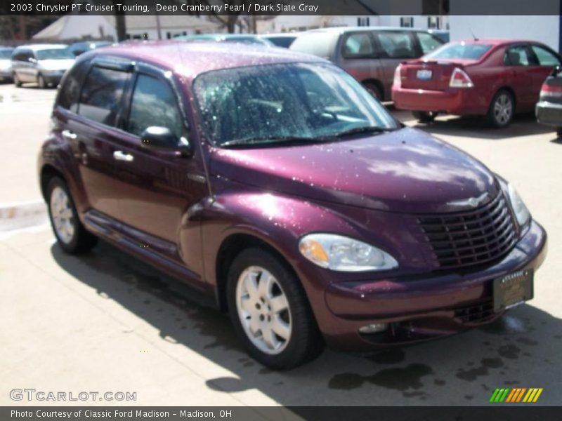 Deep Cranberry Pearl / Dark Slate Gray 2003 Chrysler PT Cruiser Touring