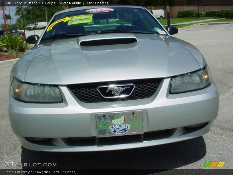Silver Metallic / Dark Charcoal 2003 Ford Mustang GT Coupe