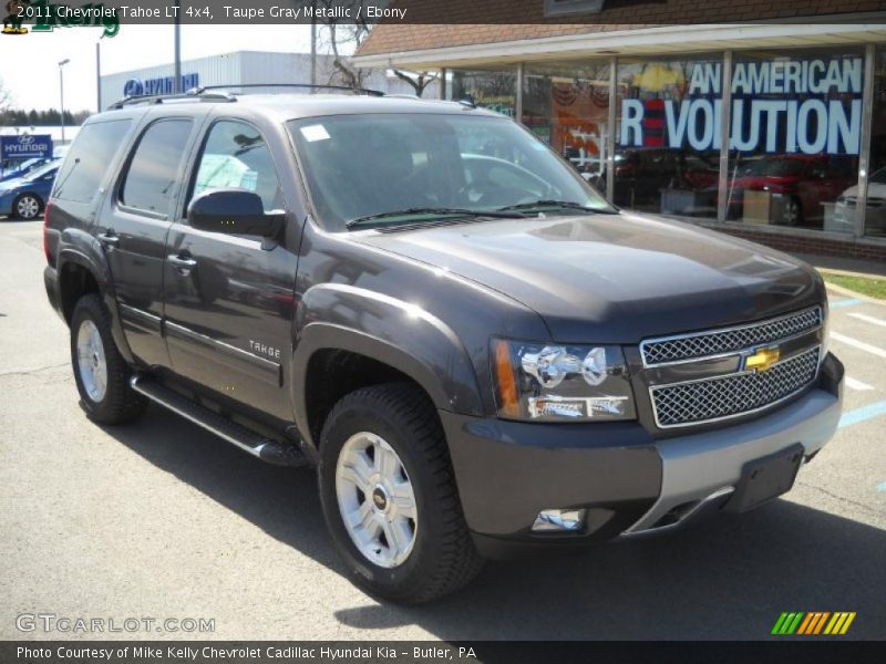 Taupe Gray Metallic / Ebony 2011 Chevrolet Tahoe LT 4x4