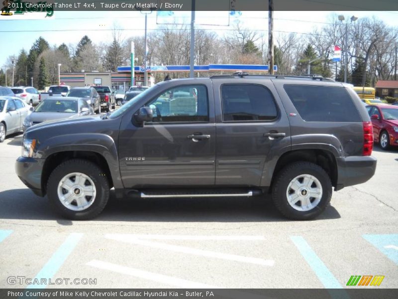 Taupe Gray Metallic / Ebony 2011 Chevrolet Tahoe LT 4x4