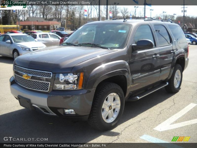 Taupe Gray Metallic / Ebony 2011 Chevrolet Tahoe LT 4x4
