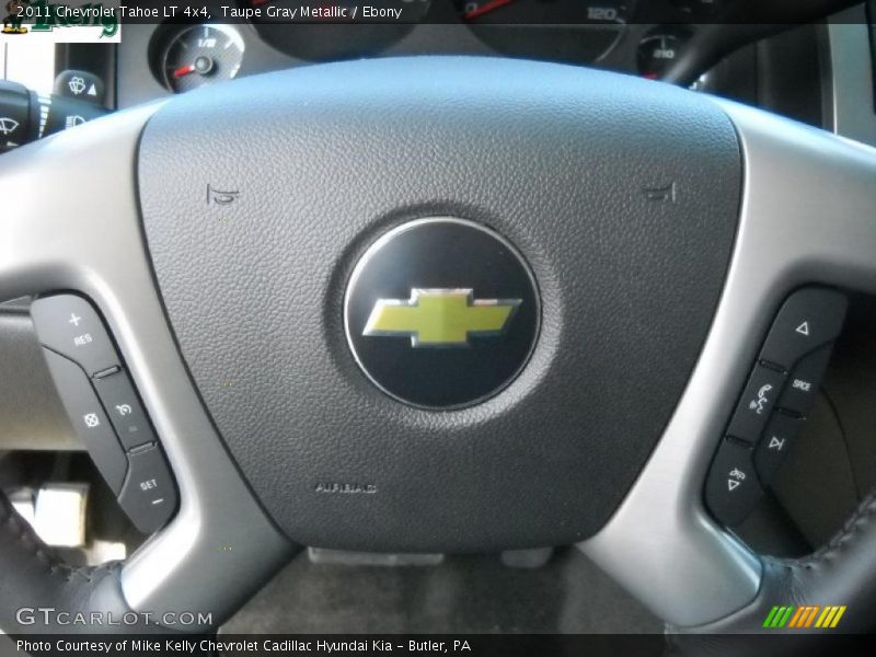 Taupe Gray Metallic / Ebony 2011 Chevrolet Tahoe LT 4x4