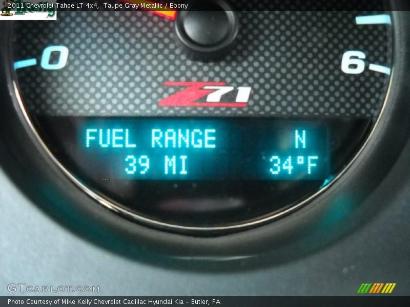 Taupe Gray Metallic / Ebony 2011 Chevrolet Tahoe LT 4x4