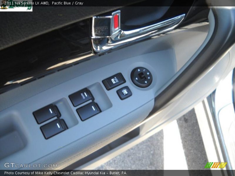 Pacific Blue / Gray 2011 Kia Sorento LX AWD