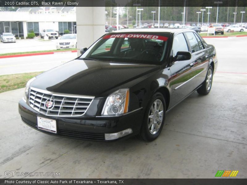 Black Raven / Ebony 2010 Cadillac DTS