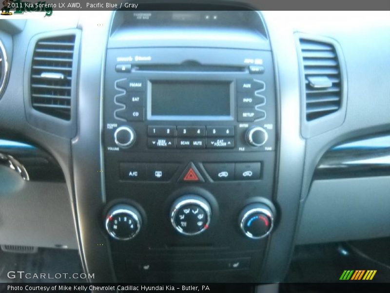 Pacific Blue / Gray 2011 Kia Sorento LX AWD