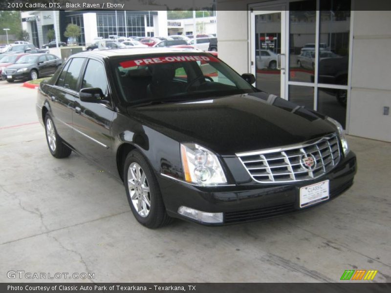 Black Raven / Ebony 2010 Cadillac DTS
