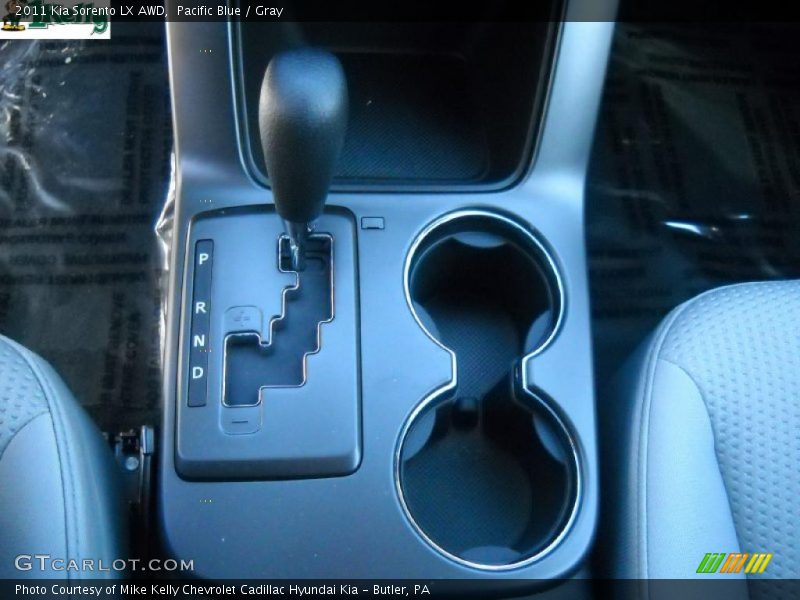 Pacific Blue / Gray 2011 Kia Sorento LX AWD