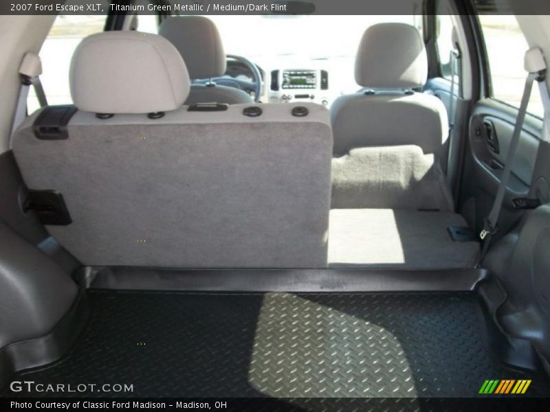 Titanium Green Metallic / Medium/Dark Flint 2007 Ford Escape XLT