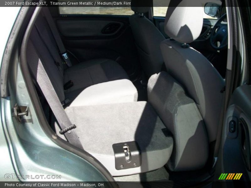 Titanium Green Metallic / Medium/Dark Flint 2007 Ford Escape XLT
