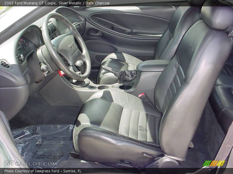 Silver Metallic / Dark Charcoal 2003 Ford Mustang GT Coupe