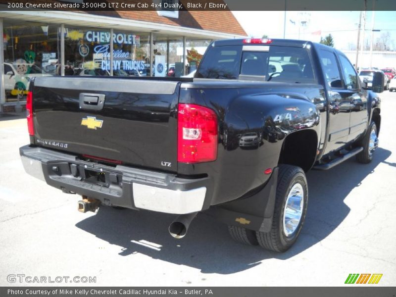 Black / Ebony 2008 Chevrolet Silverado 3500HD LTZ Crew Cab 4x4 Dually