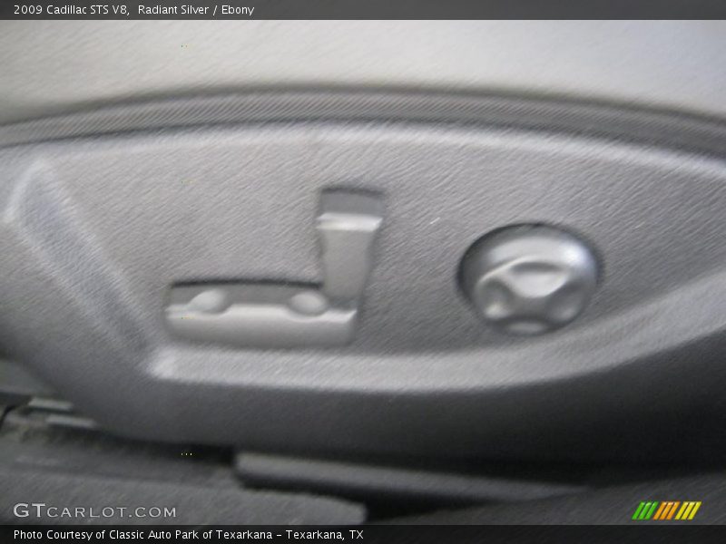 Radiant Silver / Ebony 2009 Cadillac STS V8