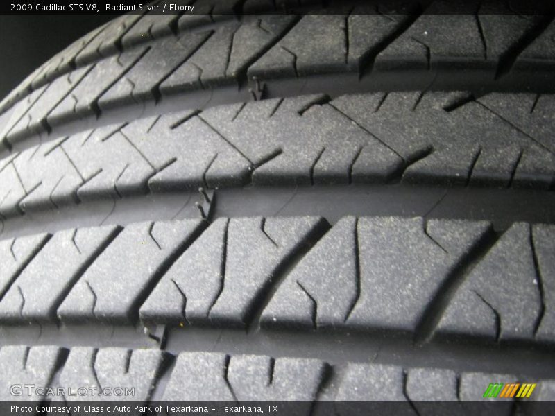 Radiant Silver / Ebony 2009 Cadillac STS V8