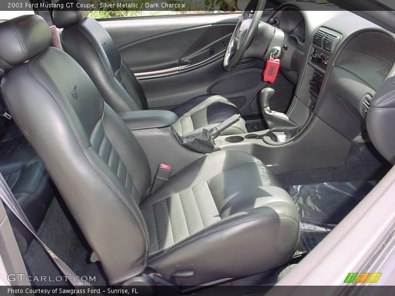 Silver Metallic / Dark Charcoal 2003 Ford Mustang GT Coupe
