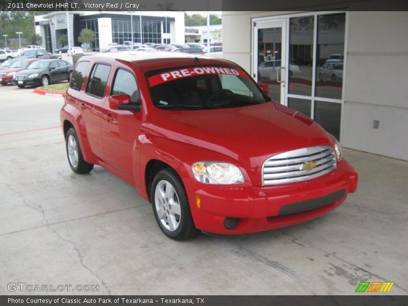 Victory Red / Gray 2011 Chevrolet HHR LT