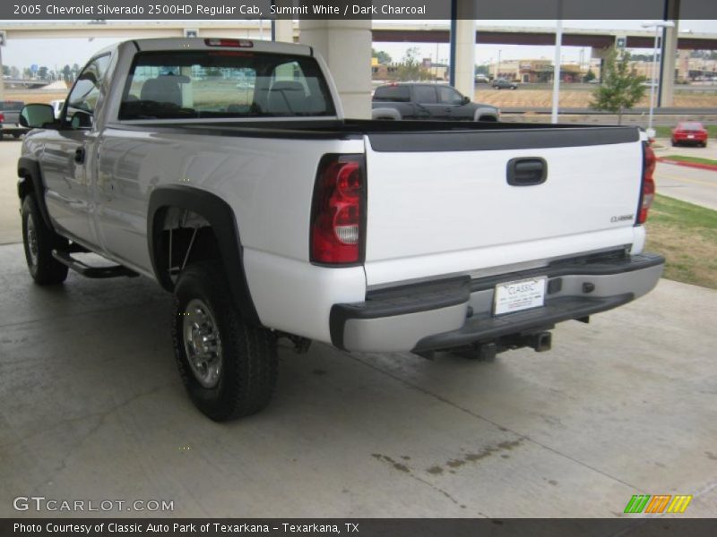Summit White / Dark Charcoal 2005 Chevrolet Silverado 2500HD Regular Cab