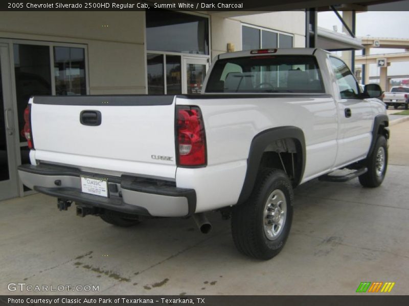 Summit White / Dark Charcoal 2005 Chevrolet Silverado 2500HD Regular Cab