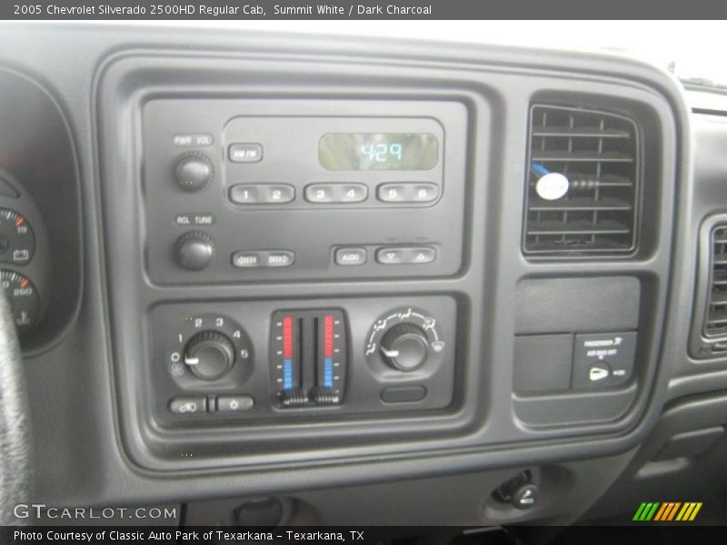Summit White / Dark Charcoal 2005 Chevrolet Silverado 2500HD Regular Cab
