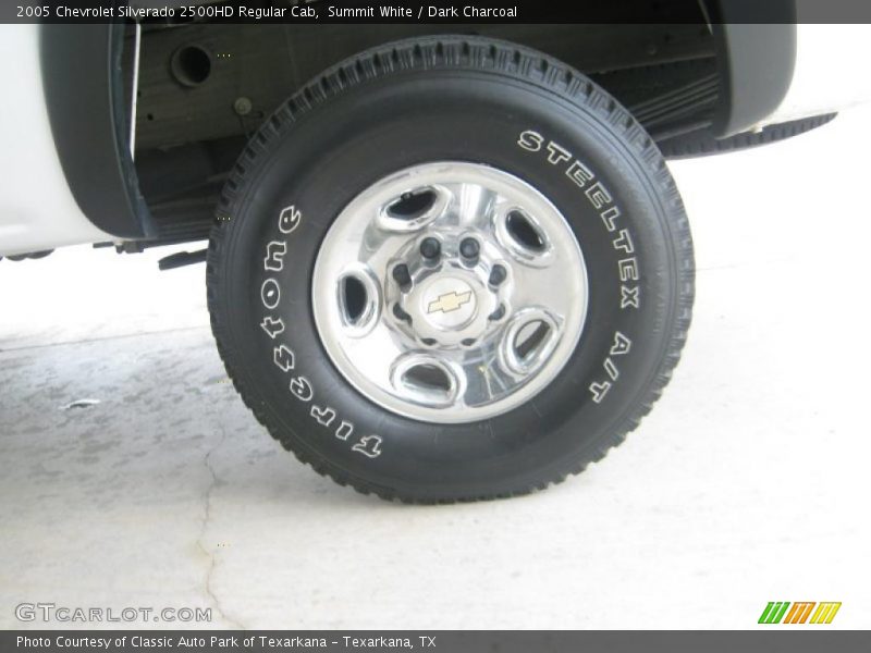 Summit White / Dark Charcoal 2005 Chevrolet Silverado 2500HD Regular Cab