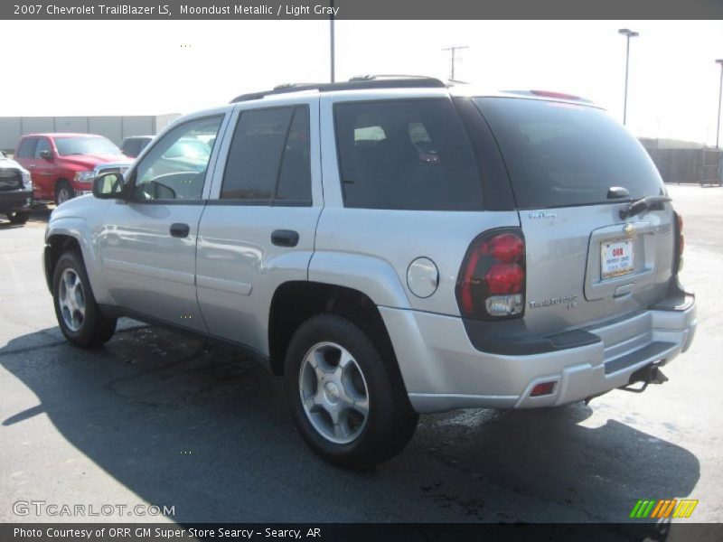 Moondust Metallic / Light Gray 2007 Chevrolet TrailBlazer LS